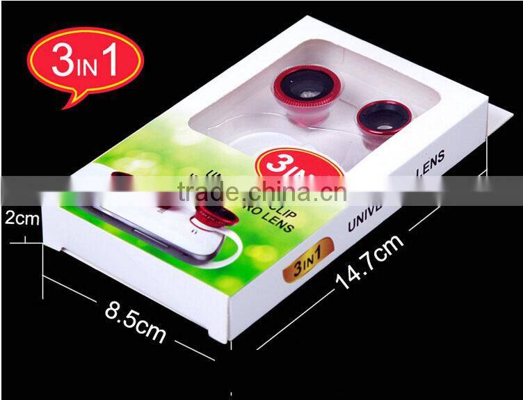 Universal Lens,Universal Clip Wide+Macro Lens For Smartphone
