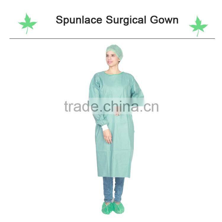 Folding Surgical Gown Disposable Reinforced Surgical Gown Nurse Uniform