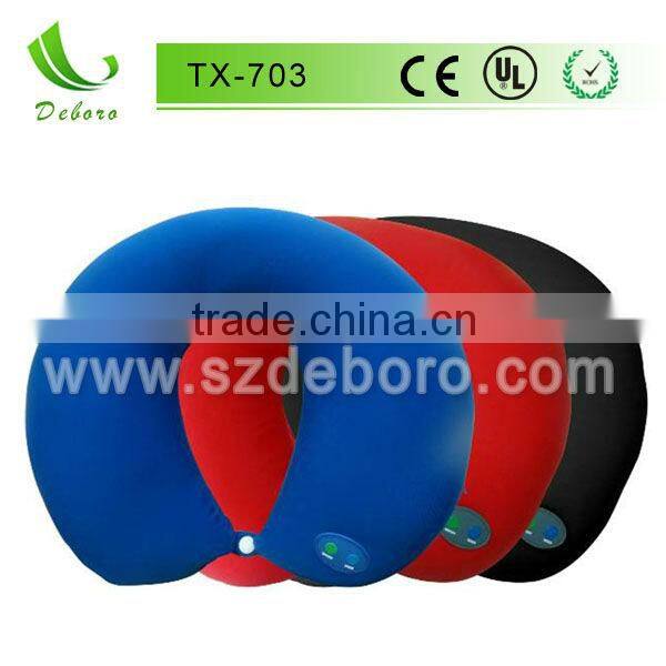 Electric Vibrator Hand Held Neck Massager Pillow with Battery TX-703