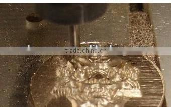 best price 4 axis double chuck cnc router metal engraver