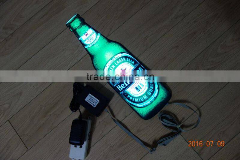 Hot sale excellent quality EL poster / EL Flash poster / EL advertisment poster