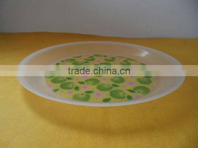 13" Plastic round PP food Tray