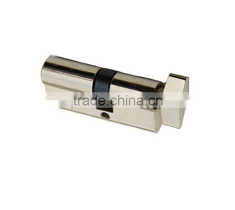 key cylinder lock with knob