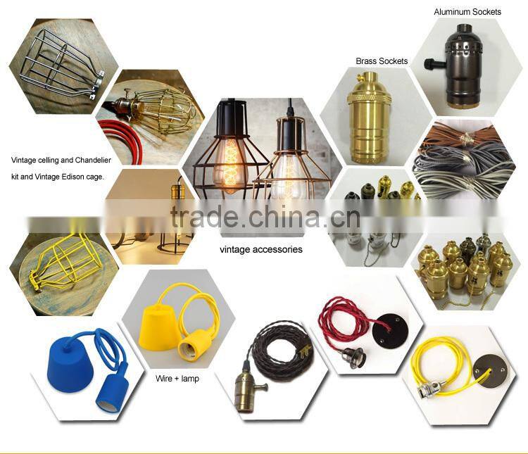 T14 filament edison bulbs straight & spiral filament shape