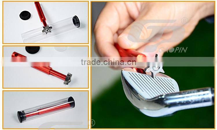 Golf Iron Wedge Silver Golf iron club groove Sharpener