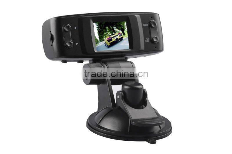 300M pixels/HD Dual lens Camera Car DVR with GPS and 3D G-Sensor car recorder!