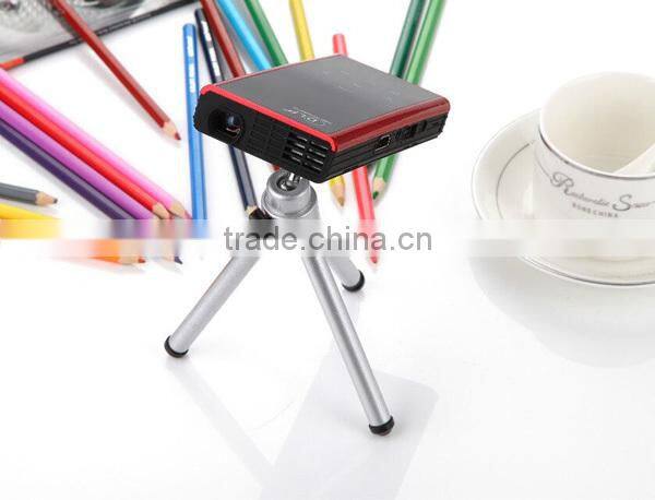E06s beamer Mini DLP Projector HD 1080p 2000:1 Contrast Ratio Beamer HDMI AV SD USB Tripod for Tablet Laptop Games Home Theater