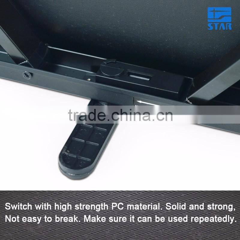 High End H40 40 inch 16:9 Portable Outdoor Foldable Hanging / Desk / Table Projector Screen, mini pull up screen