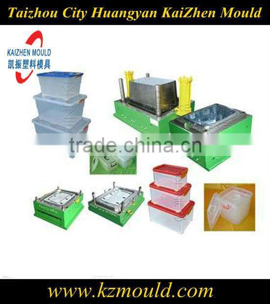Good quality injection plastic collect box molds supplier