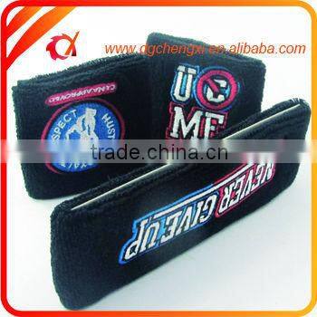 2016 Promotional custom cotton embroidery headband