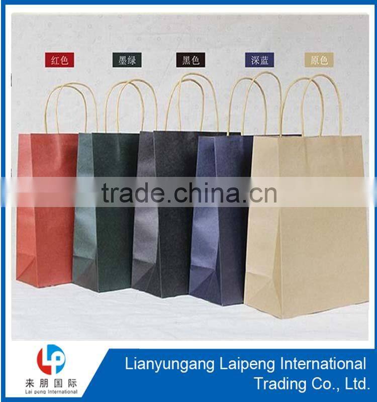 Popular 2015 Shopping Paper Carrier Bag In Cheap Price