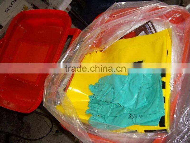 wheelie bin oil-only spill kits 120L for work place emergency