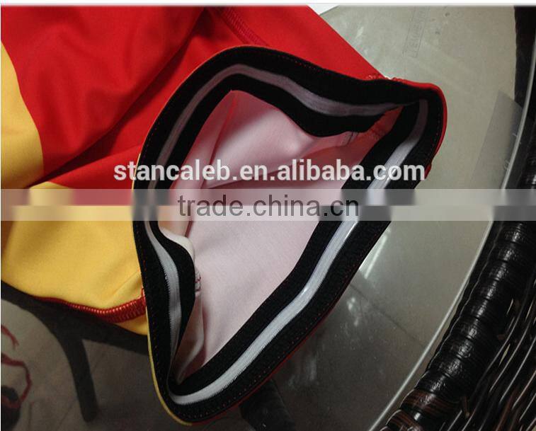 Stan Caleb Stripes Custom Sewn Wrestling Singlet