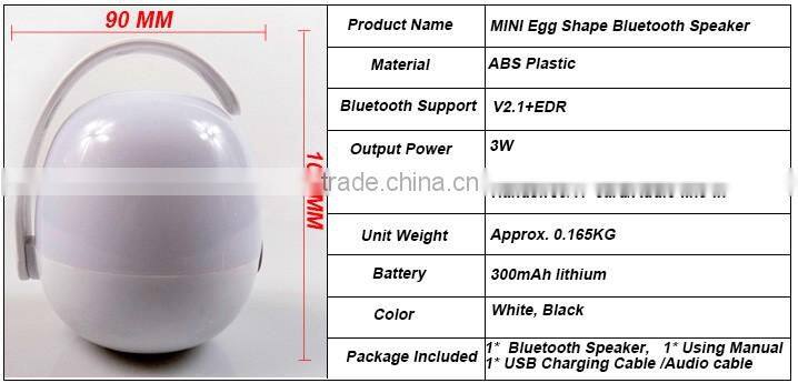 Mobile phone computer accessories portable LED bluetooth speaker with mic handsfree functions
