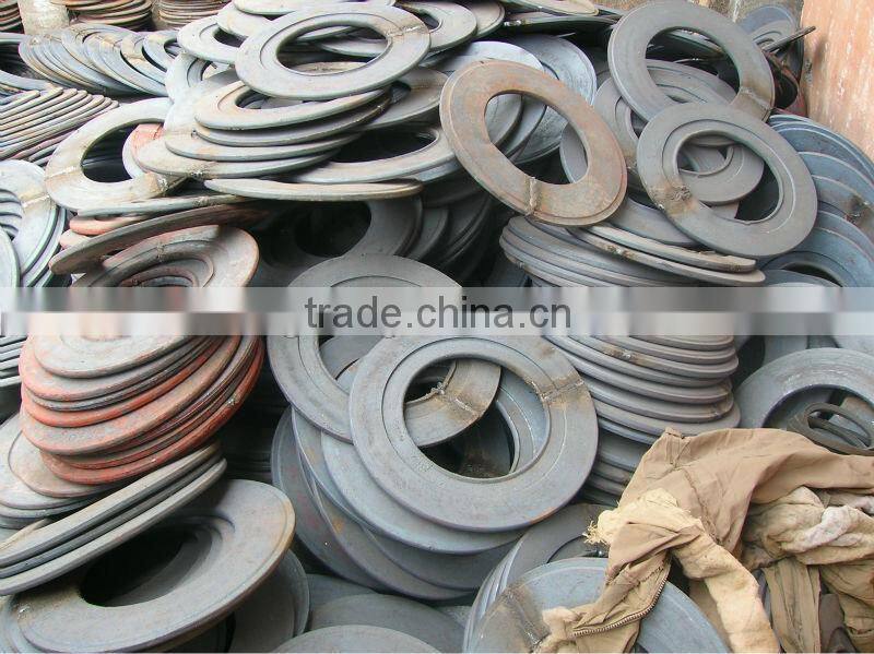 end plate flange for concrete piles