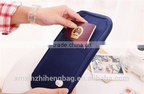 Multi-functional portable id holder passport cover