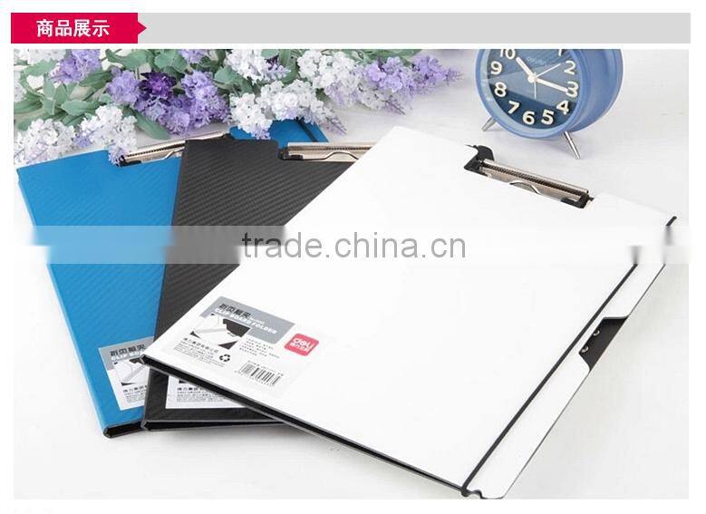 Deli Folding plate clip , A4 PP material model 5443 White