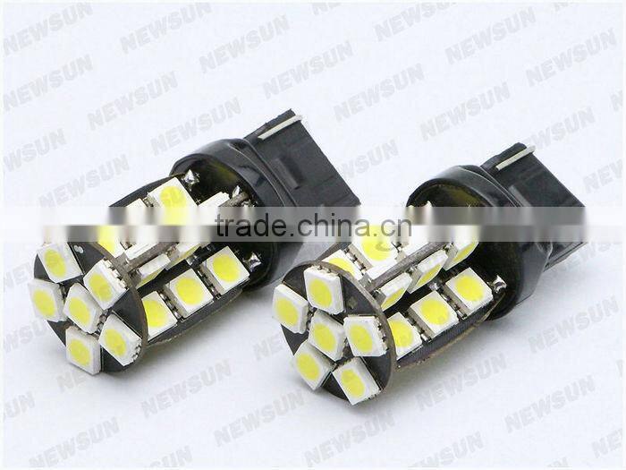 Car/Truck/Vehicle T20 7440 30 SMD 5050 LED Tail brake stop LED head Light Bulb 360 lighting car rear lights 12V 14V