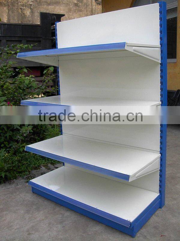 RH-HSP Flat Panel Single Side Supermarket Shelf