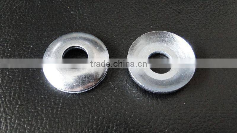 Steel zinc cup washers