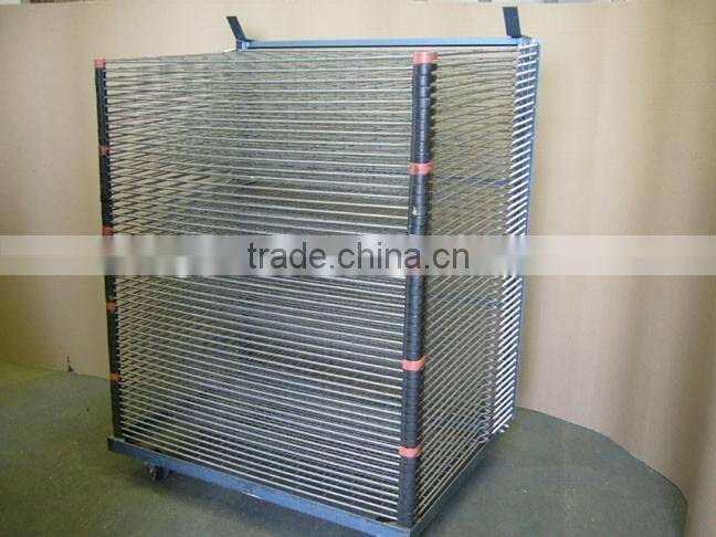 Icegreen Industrial Silk Screen Printing Drying Rack Trolley