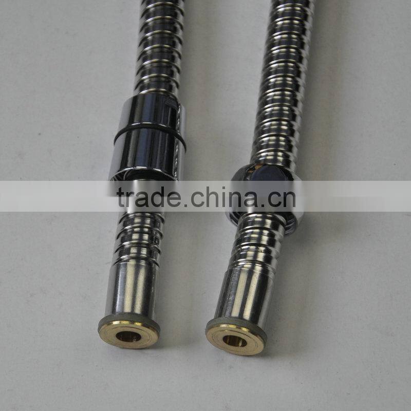 Best quality stainless steel extensible double locks shower pipe
