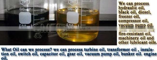 High-Efficient Lubricant Oil Recovery Machine with Emulsion Breaking