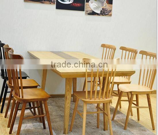 classic modern windsor solid wood dining chair