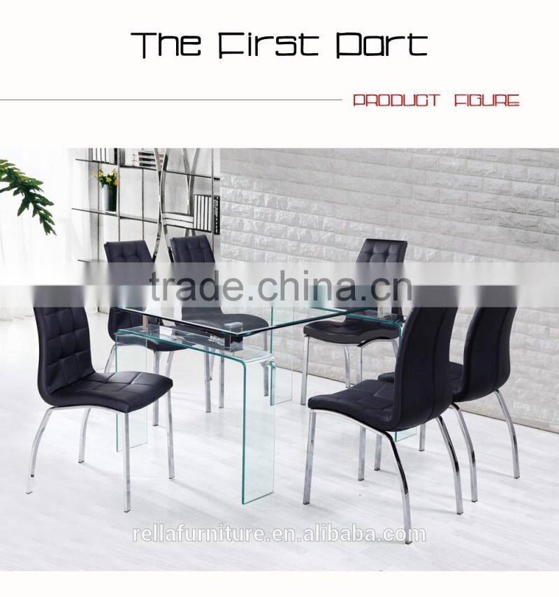 Glass Dining Table General Used Dining Room Furniture