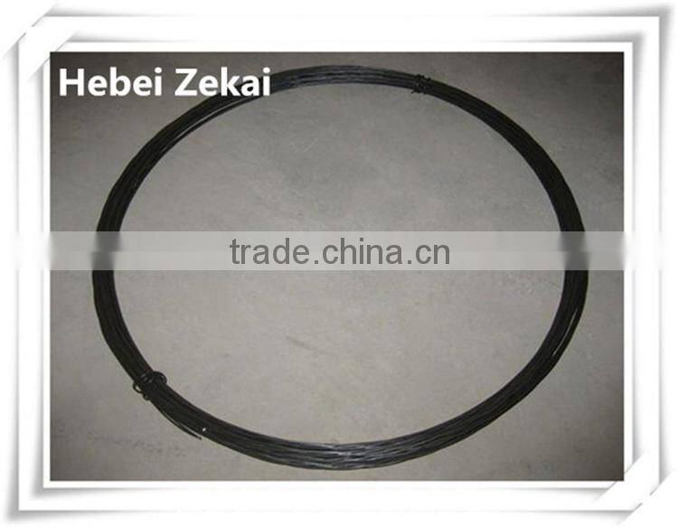 BWG 16 black annealed iron binding wire in hgh quality for export to India