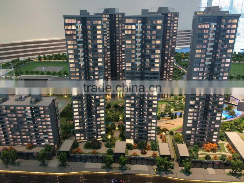 Real estate house building model for sale centre