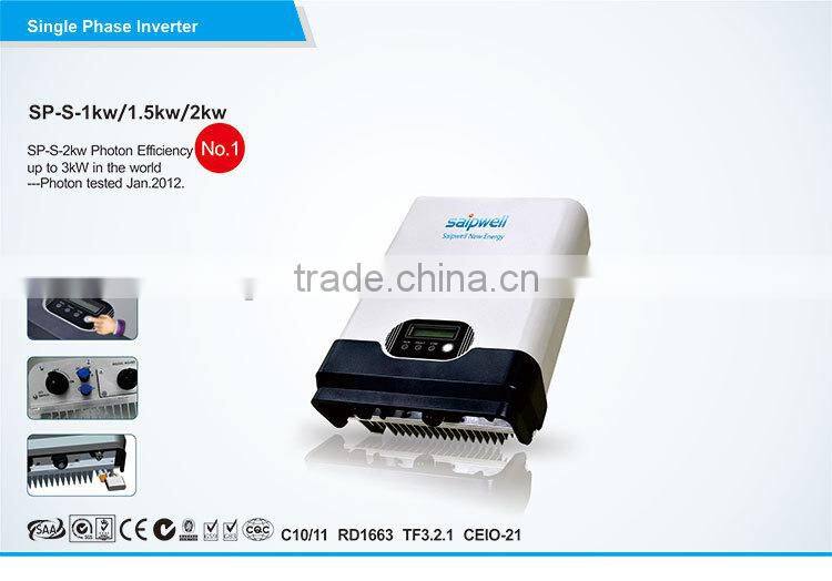 2014 Hot Sale Single Phase PV On-grid Inverter 2kw