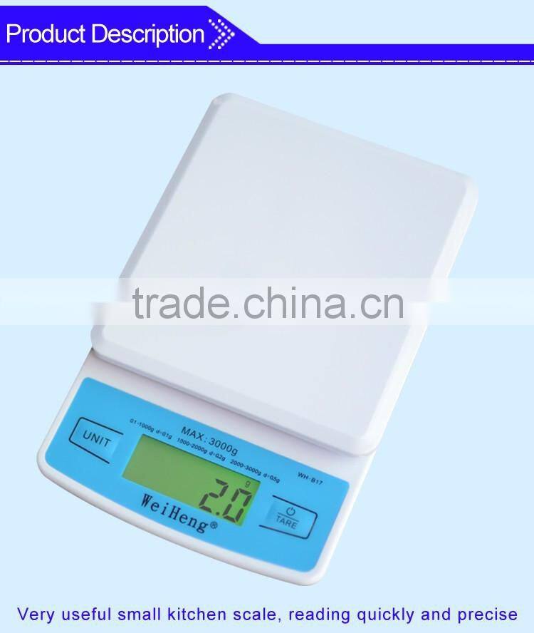 3kg modern household digital kitchen scale