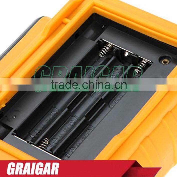 Digital Earth Ground Resistance Voltage Meter Tester 100 groups Data Storage 1-4K ohm 50V AC HYELEC MS2302