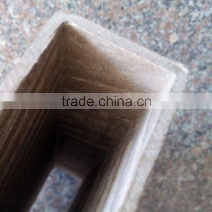 Kraft paper material square paper tube and recyclable features