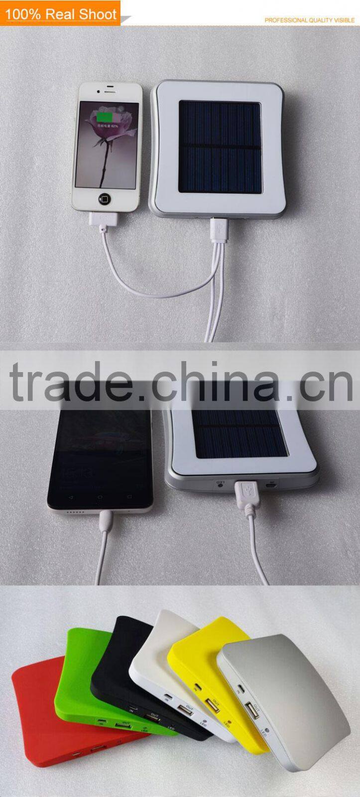 alibaba express foldable solar power bank/portable battery charger/foldable power bank