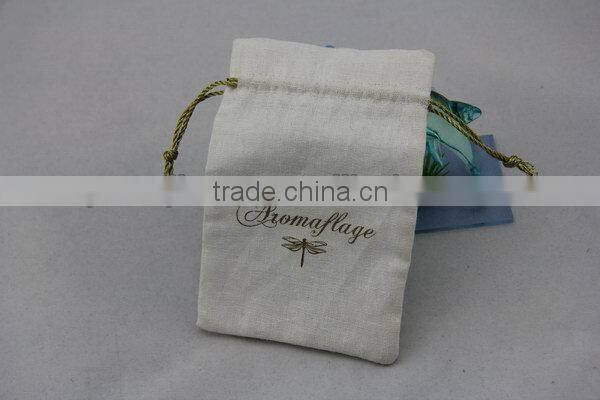 Customized hot selling lamination jute shopping pouch