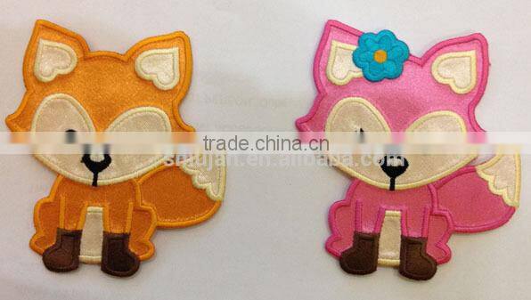 Lovely applique embroidered patch