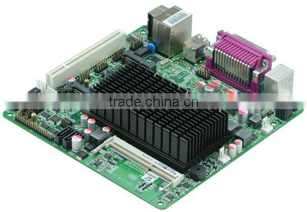 Factory best prices Intel Atom N2800 fanless industrial motherboard for car pc X86 embedded linux board hot selling