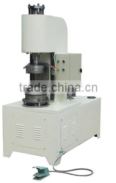 Semi-Auto retangular tin can making machine production line/Inner curling and flanging machine/for Dried fruit class