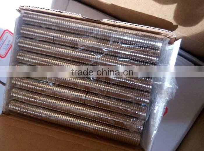 Strong magnet neodymium with nickel coating bar or block shape