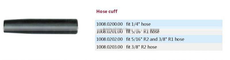 Various types of wire braids high pressure hose