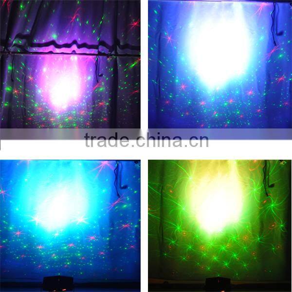 Indoor LED Par+RG Gobos Twinkling Laser disco lighting