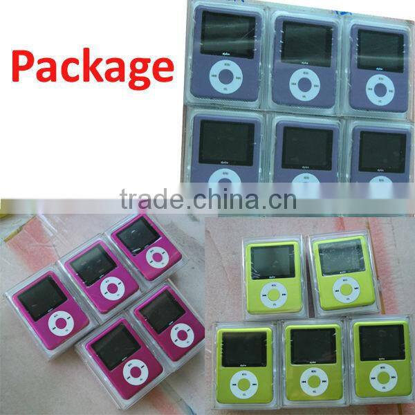 promotion cheap hot MP4 digital Player manual 4GB
