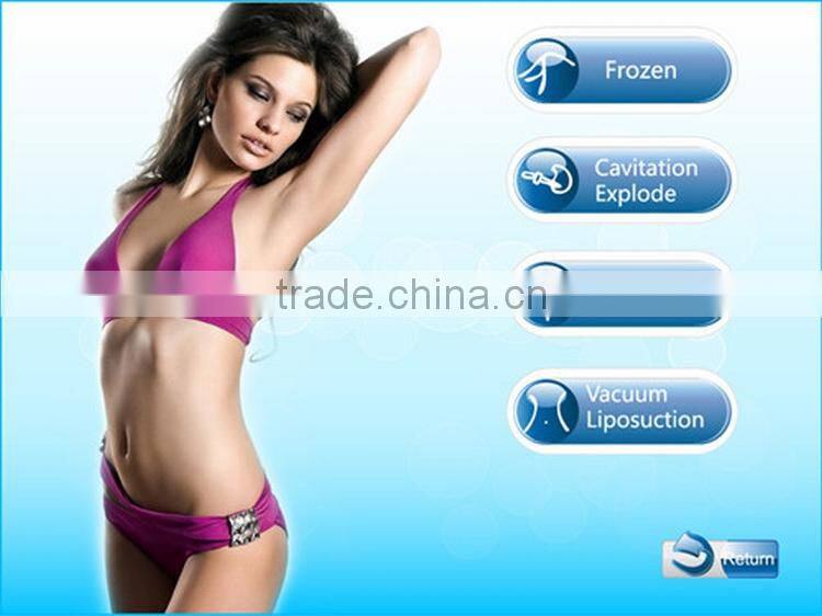 5 In 1 Cavitation Radio Frequency Vacuum Roller Multifunctional Beauty Slimming Machine