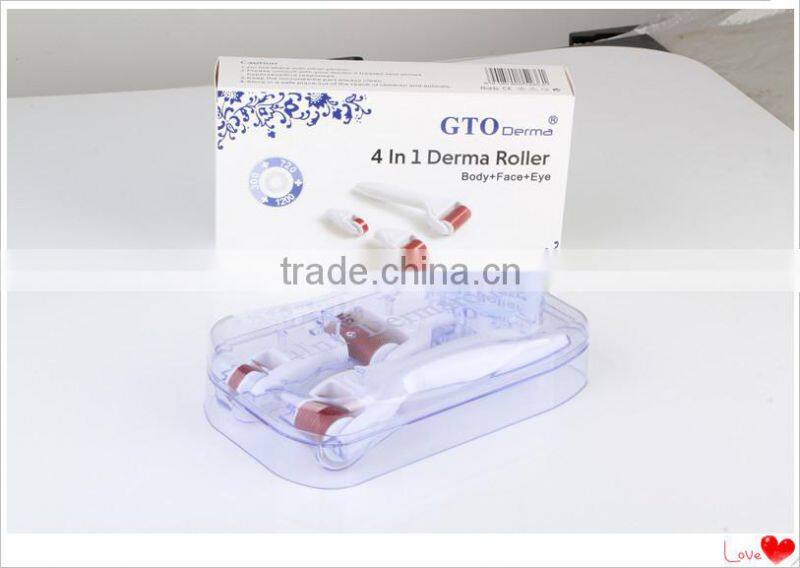 2015 Best selling 4 in 1 derma roller for skin care