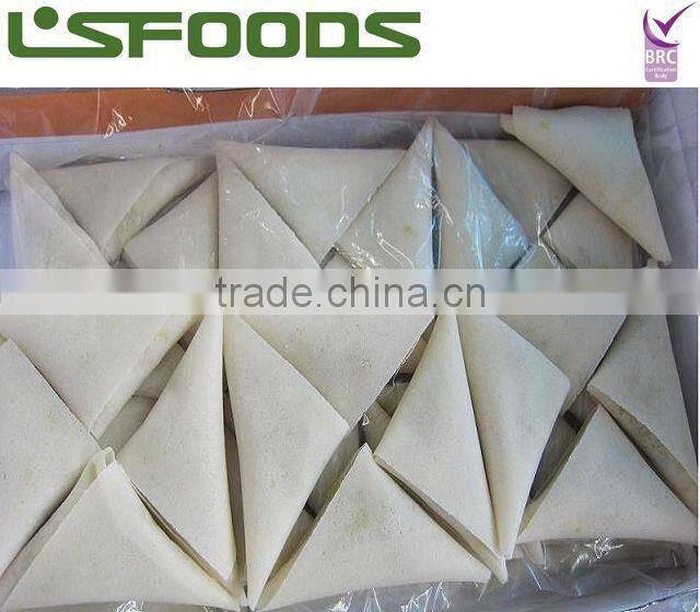 Frozen Curry Triangle Samosas spring rolls