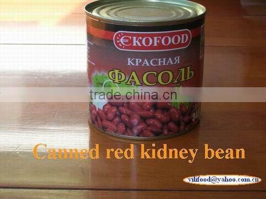 canned preserved vegetabels - red kidney bean in tomato sauce