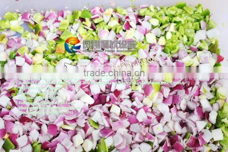 Supermarket Vegetable and Fruit Cube Cutting Machine