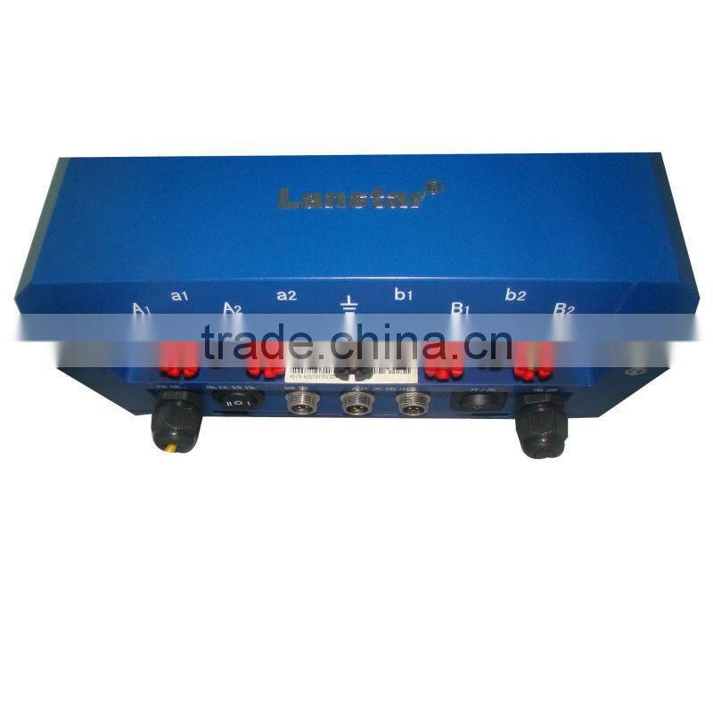 Electric fence energizer security systems for home